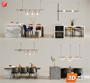 Kitchen island Skp Files